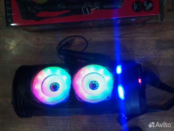 Колонка с usb новая микрофон