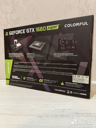 Видеокарта Colorful GeForce GTX 1660 Super 6GB