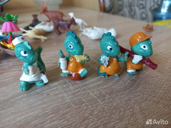 Коллекционные фигурки Киндер - сюрприз 90-х