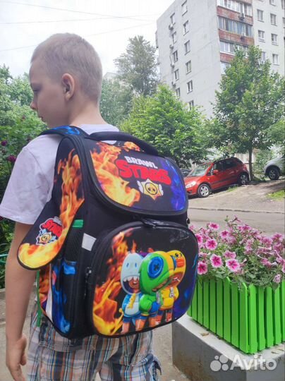 Рюкзак для начальной школы brawl stars