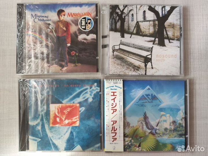 Русский и зарубежный рок, джаз, прогрессив на CD