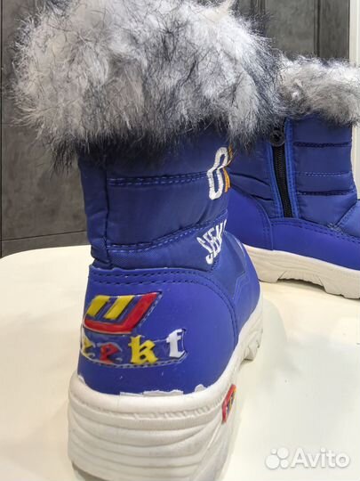 Дитики сапоги зимние для мальчика