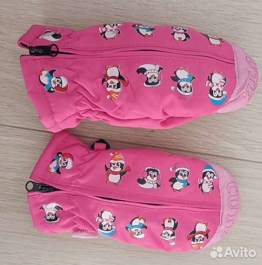 Варежки для девочки 1-2 года