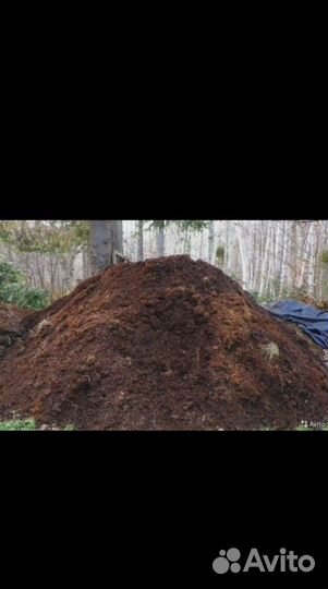 Конский коровий навоз перегной в мешках