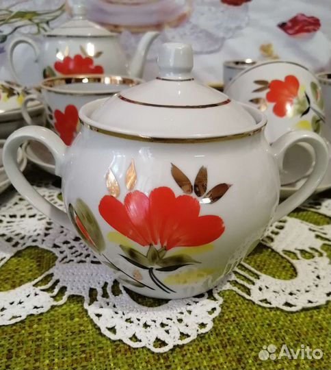 Чайный сервиз. Полонский фз. СССР