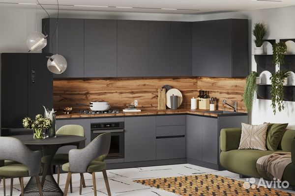 Кухонный гарнитур угловой новый