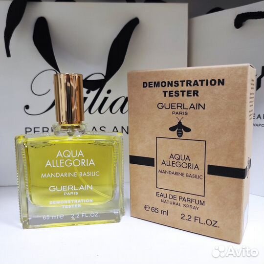 Тестер Guerlain Aqua Allegoria Mandarine-Basilic