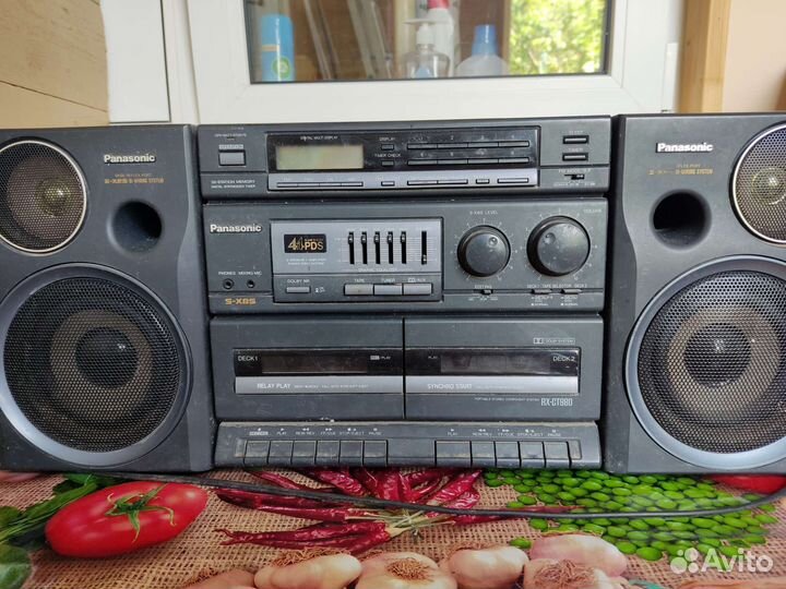 Магнитофон panasonic RX-CT980