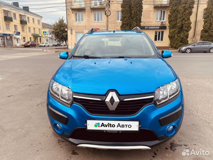 Renault Sandero Stepway 1.6 МТ, 2017, 119 000 км