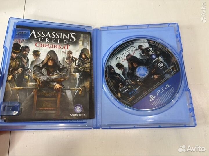 Assassins creed синдикат ps4 диск