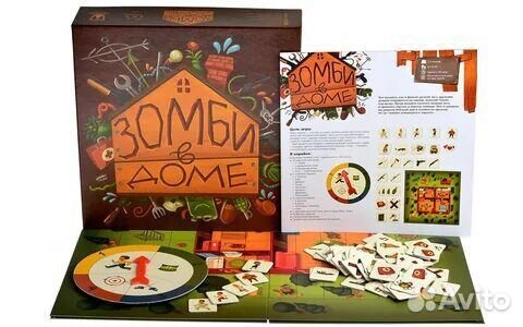 Настольная игра Зомби в доме