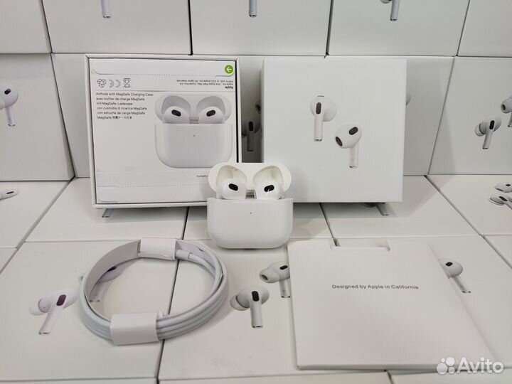 AirPods 3 новые (чехол + гарантия + доставка)