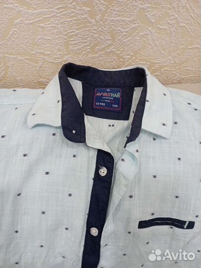 Рубашка для мальчика 134 140