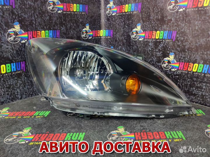 Фара mitsubishi lancer 03-07 правая черна Евросвет