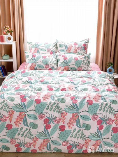 Постельное бельё 2 спальное новое хлопок
