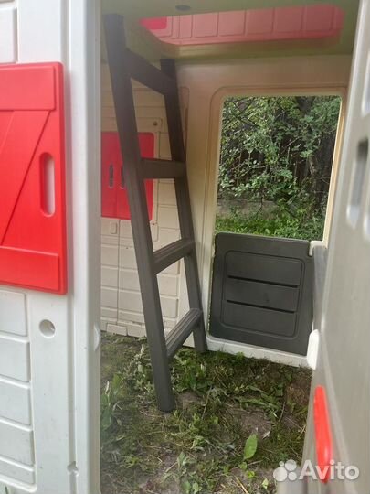 Smoby домик двухэтажный коттедж бу