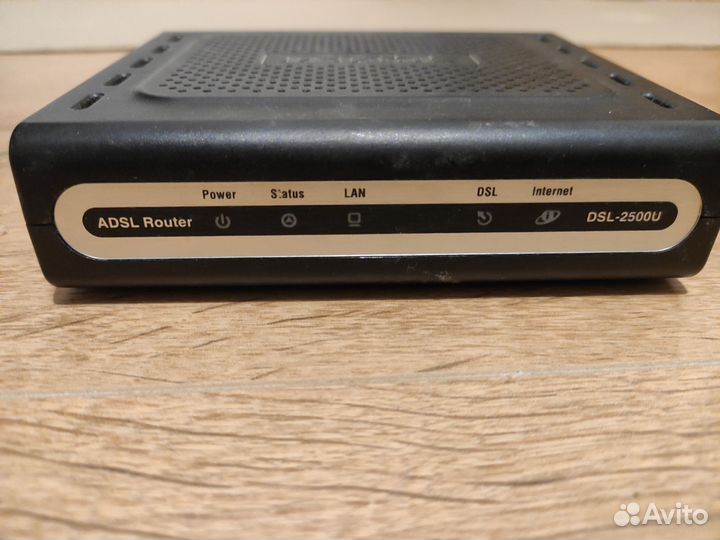 Маршрутизатор D-Link DSL-2500U роутер модем adsl