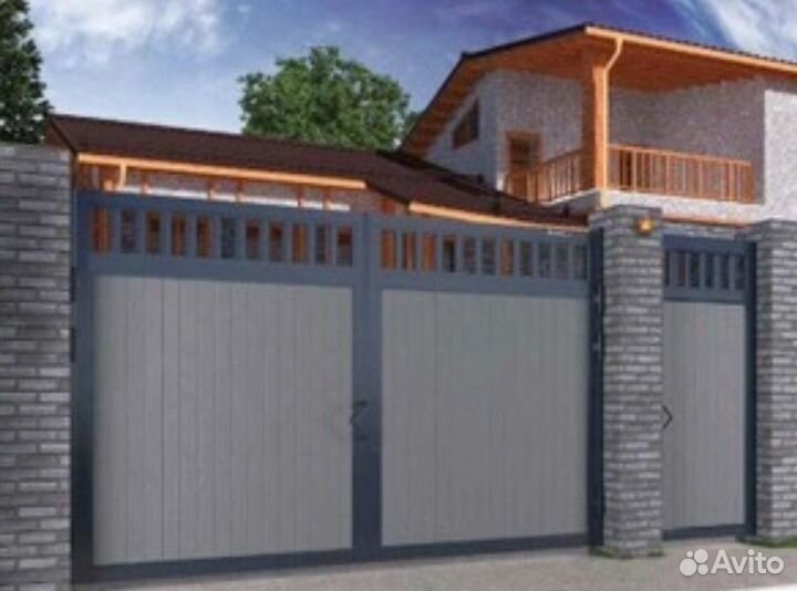 Ворота распашные