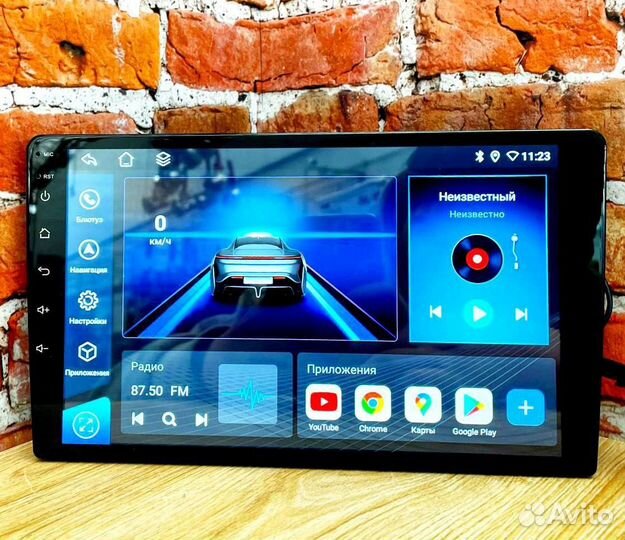 Магнитола 2Din android 9дюймов 4/64Wifi+4G