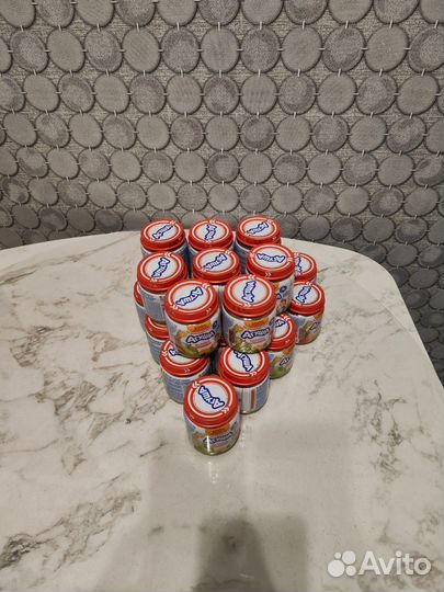 Фруктовое пюре агуша 22 шт