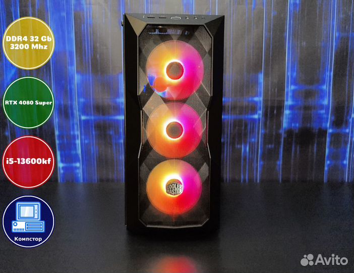 Мощный компьютер i5-RTX4080SUP-32DDR4-KAJ59470-B760
