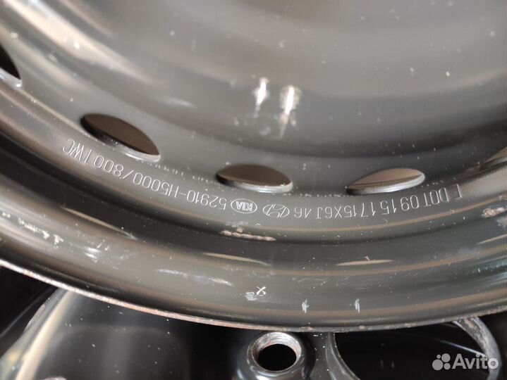 Диски R15 Киа Рио, Солярис оригинальные