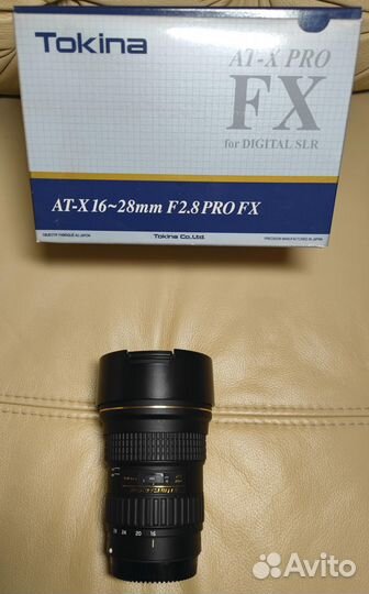 Tokina AT-X 16-28mm f/2.8 PRO FX canon EF