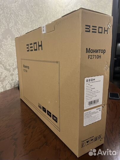 Монитор Zeon 27 диагональ/ ips/ 75 герц