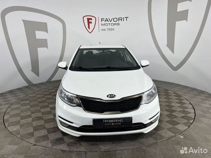 Kia Rio 1.6 AT, 2017, 110 846 км