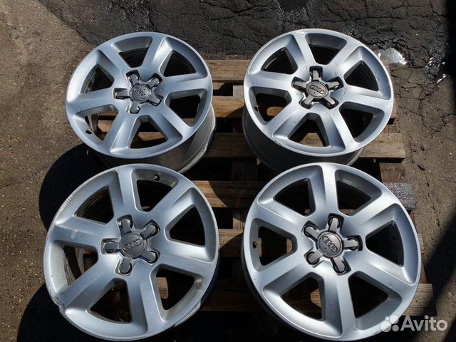 Комплект литых дисков R18x8 5x130 Audi Q7 4L