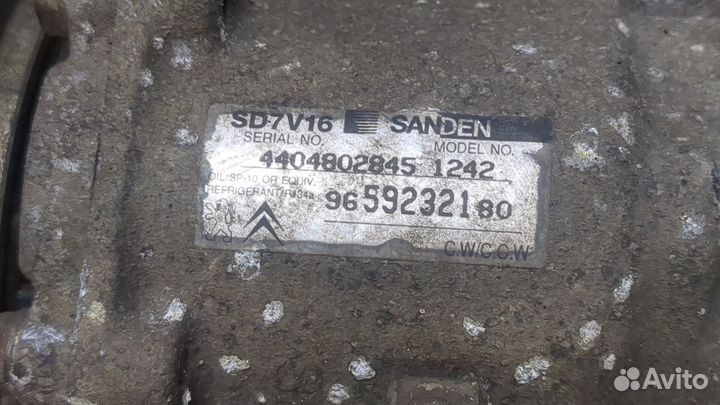 Компрессор кондиционера Citroen Xsara-Picasso