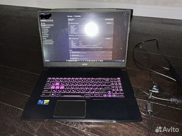 Msi Katana 17 b12vfk 463xru 1TB