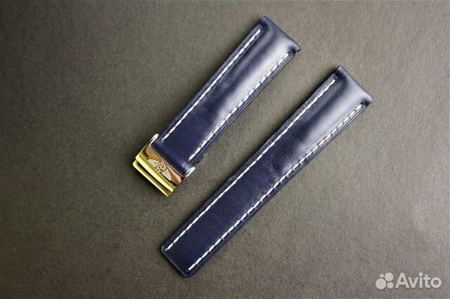 Ремешок для часов Breitling 22-20мм под клипсу