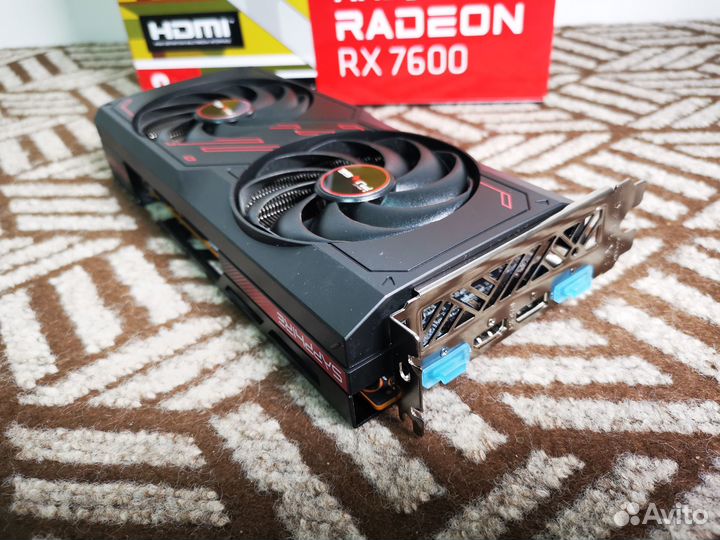 RX 7600 8Gb Sapphire Pulse (Гарантия 3 года)