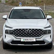 Hyundai Santa Fe 2.2 AMT, 2021, 40 900 км, с пробегом, цена 4 150 000 руб.