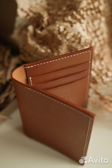 Обложка для автодокументов натуральная кожа