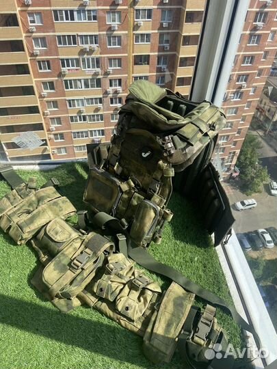 Бронежилет, пояс тактический