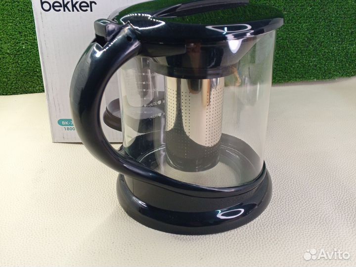 Чайник заварочный Bekker BK-7632 с фильтром 1,8 л