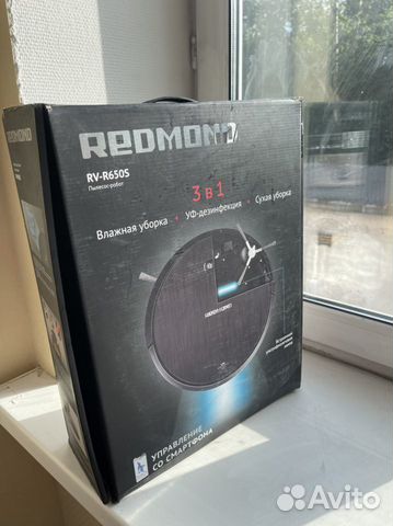 Робот пылесос redmond rv r650s
