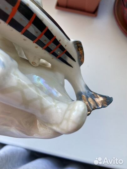 Статуэтка лзфи Емеля со щукой