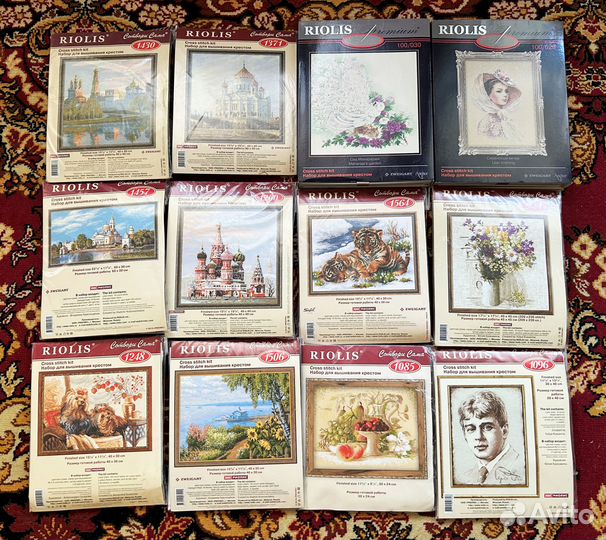Риолис RTO Алиса Овен наборы для вышивания новые