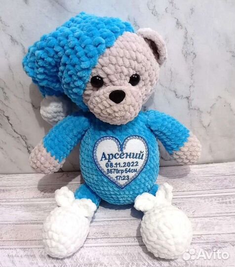 Игрушки с именной метрикой