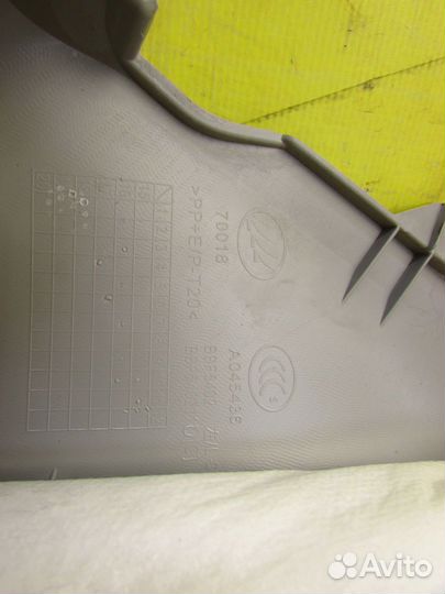 Обшивка стойки передней левой на Lifan Solano 2