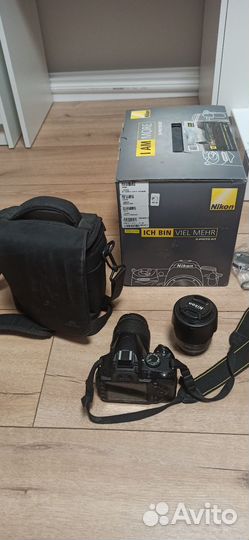 Зеркальный фотоаппарат nikon d3200