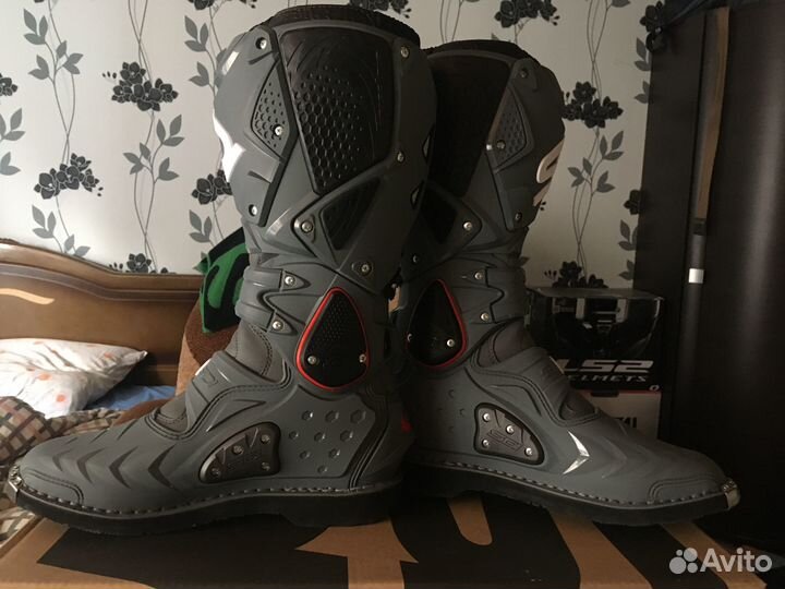 Мотоботы кроссовые Sidi Crossfire 2. Размер 47