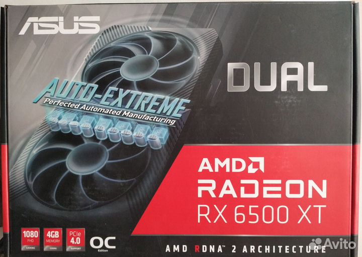 Видеокарта asus AMD radeon