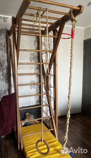 Шведская стенка деревянная