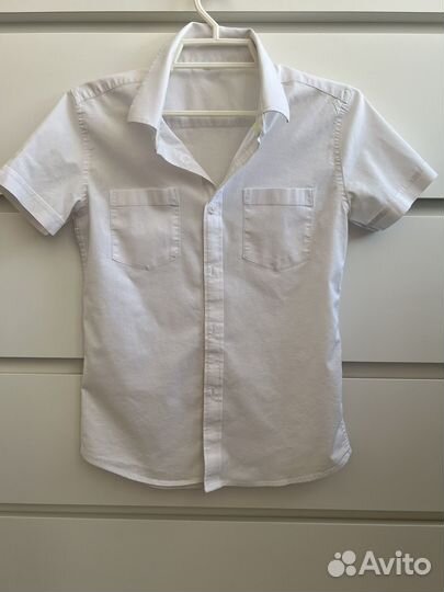 Рубашки 140см и брюки 128см в школу