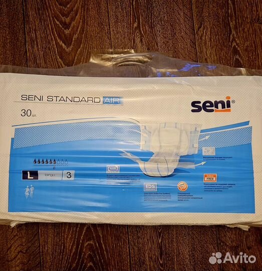 Памперсы для взрослых seni 3