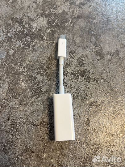Переходник Apple Thunderbolt Ethernet A1344